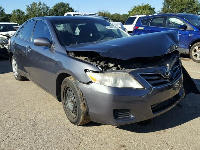 4T1BF3EK1AU065304 - 2010 TOYOTA CAMRY BASE GRAY photo 1