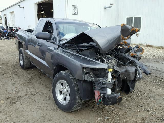 1D7HE42K18S560707 - 2008 DODGE DAKOTA GRAY photo 1