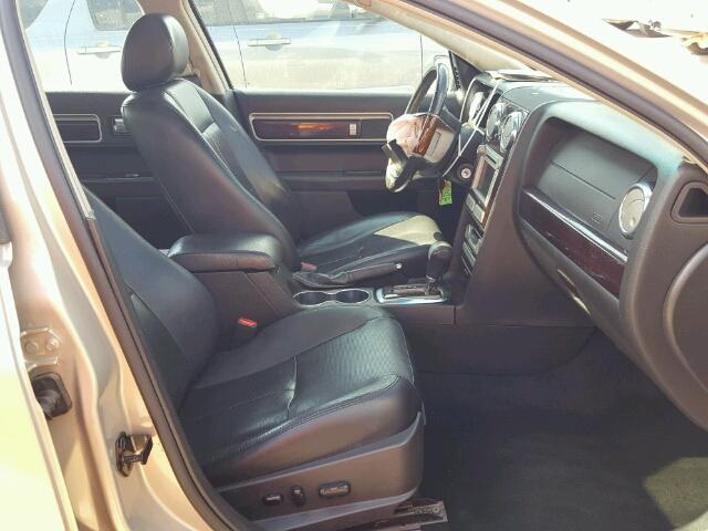 3LNHM26126R654523 - 2006 LINCOLN ZEPHYR BROWN photo 5