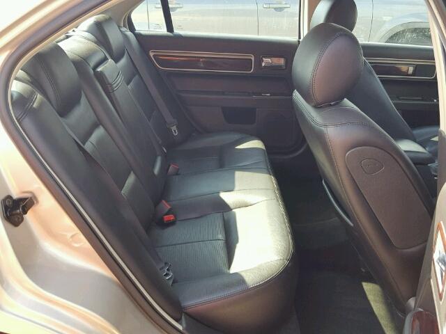 3LNHM26126R654523 - 2006 LINCOLN ZEPHYR BROWN photo 6