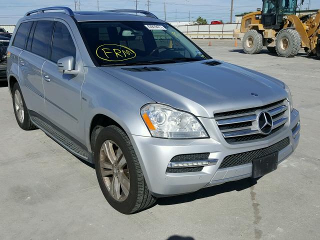 4JGBF2FE8CA794424 - 2012 MERCEDES-BENZ GL 350 BLU SILVER photo 1