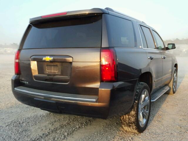 1GNSCCKC8FR185600 - 2015 CHEVROLET TAHOE CHARCOAL photo 4