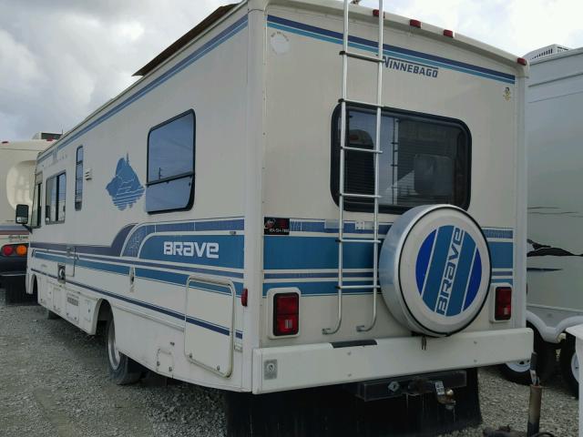 1GBKP37N8R3300988 - 1994 WINNEBAGO WINNEBAGO WHITE photo 3