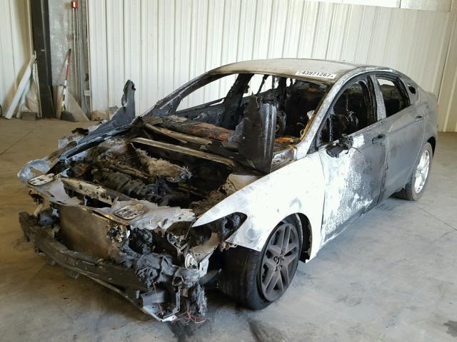 3FA6P0H71ER195367 - 2014 FORD FUSION SE BURN photo 2