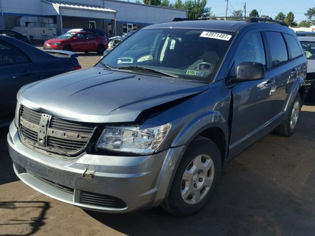 3D4PG4FB1AT162382 - 2010 DODGE JOURNEY BLUE photo 2