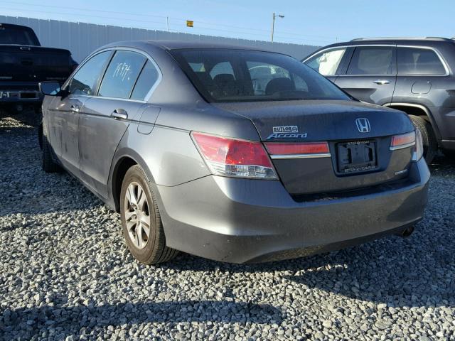 1HGCP2F61CA097046 - 2012 HONDA ACCORD SE GRAY photo 3