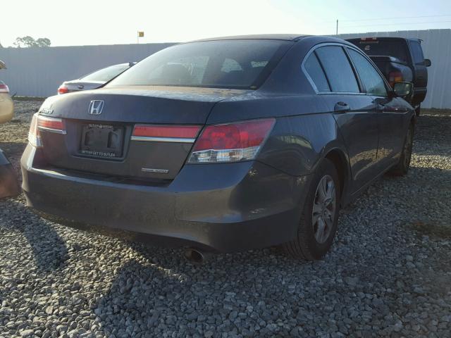 1HGCP2F61CA097046 - 2012 HONDA ACCORD SE GRAY photo 4