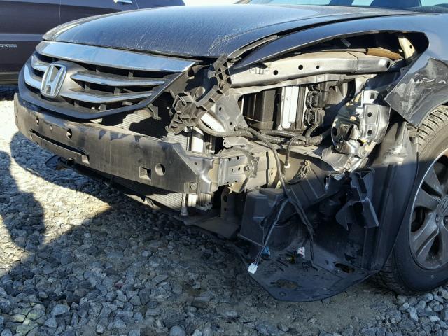 1HGCP2F61CA097046 - 2012 HONDA ACCORD SE GRAY photo 9