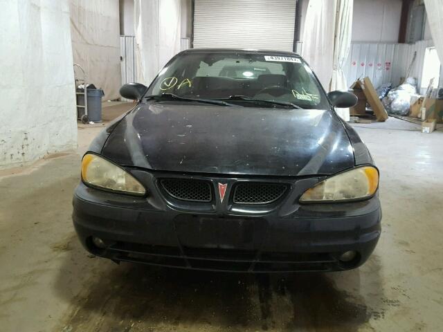 1G2NE52F04M650178 - 2004 PONTIAC GRAND AM S BLACK photo 9
