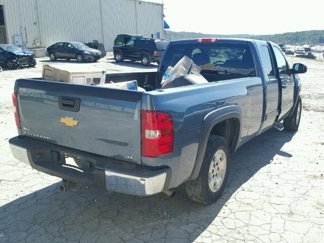 1GCRCSE03CZ125271 - 2012 CHEVROLET SILVERADO BLUE photo 4