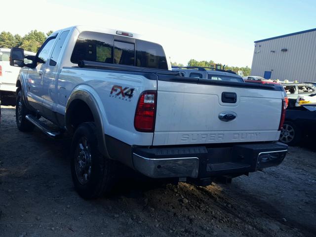 1FT7X3BT5EEB21281 - 2014 FORD F350 SUPER WHITE photo 3