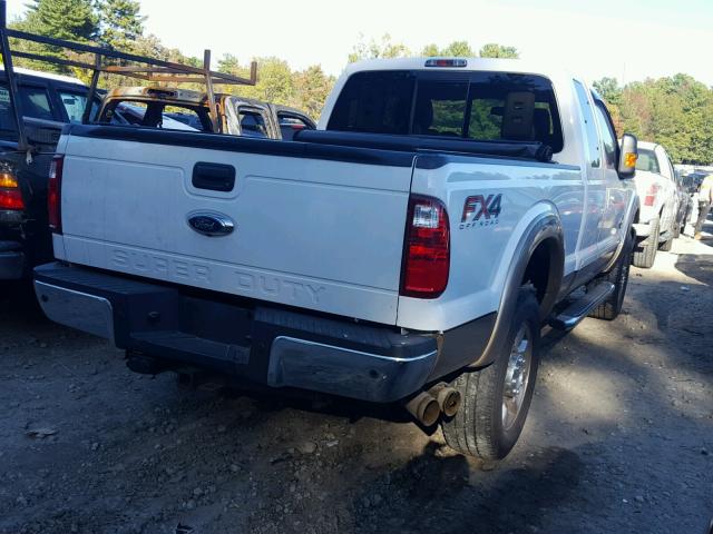 1FT7X3BT5EEB21281 - 2014 FORD F350 SUPER WHITE photo 4