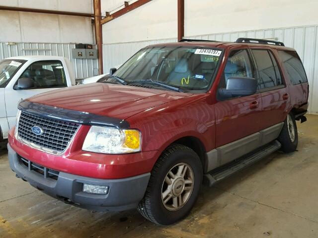 1FMPU16506LA75473 - 2006 FORD EXPEDITION RED photo 2