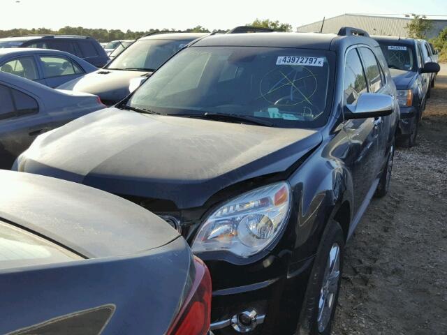 2GNALPEK5D6313502 - 2013 CHEVROLET EQUINOX LT BLACK photo 2