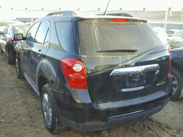 2GNALPEK5D6313502 - 2013 CHEVROLET EQUINOX LT BLACK photo 3