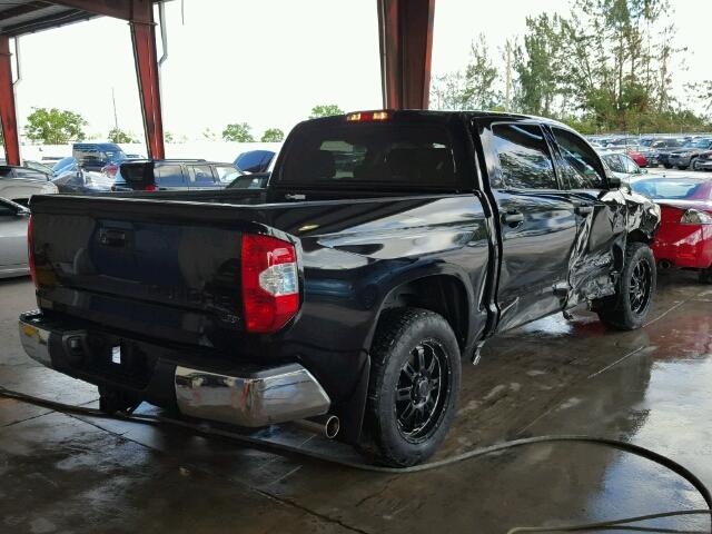 5TFEM5F17GX106986 - 2016 TOYOTA TUNDRA CRE BLACK photo 4