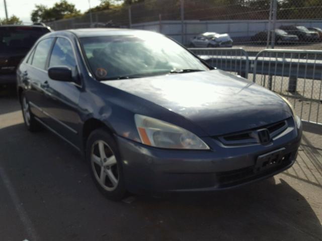 1HGCM56653A079689 - 2003 HONDA ACCORD EX GRAY photo 1