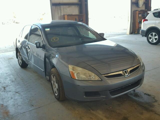 1HGCM56417A010017 - 2007 HONDA ACCORD BLUE photo 1