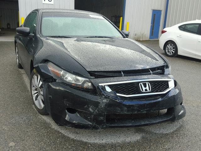1HGCS12839A022275 - 2009 HONDA ACCORD EXL BLACK photo 1