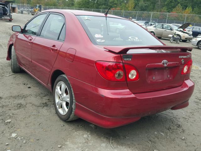 2T1BY30E36C550516 - 2006 TOYOTA COROLLA XR 红色 照片 3