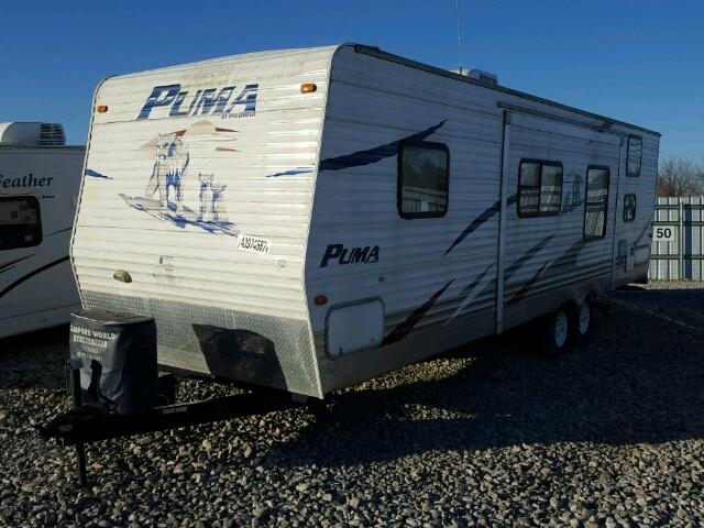 4X4TPUF248P018233 - 2008 OTHE TRAILER WHITE photo 3