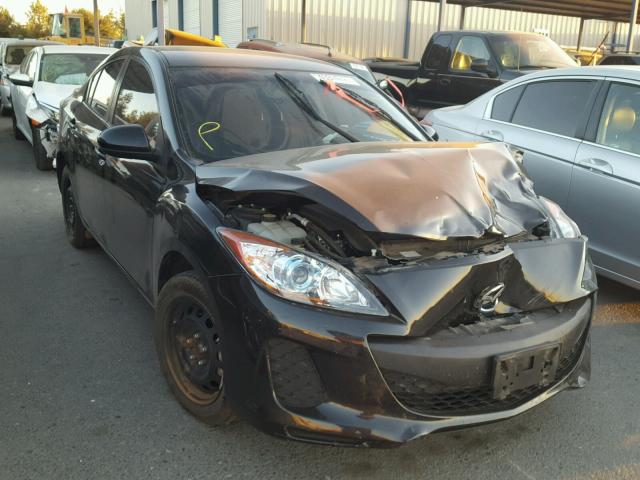 JM1BL1UP7D1846610 - 2013 MAZDA 3 I BLACK photo 1