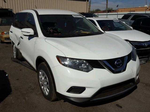 5N1AT2ML2FC793249 - 2015 NISSAN ROGUE S WHITE photo 1