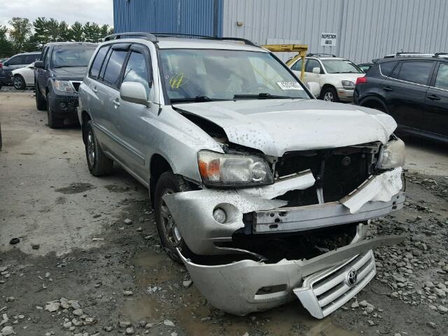 JTEHP21A860184657 - 2006 TOYOTA HIGHLANDER SILVER photo 1