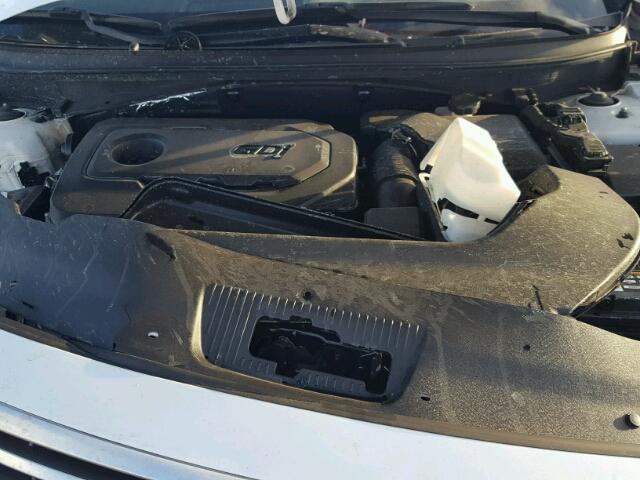 5NPE24AF7HH484581 - 2017 HYUNDAI SONATA SE WHITE photo 7