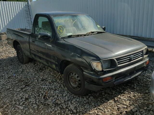 4TANL42N9TZ092038 - 1996 TOYOTA TACOMA BLACK photo 1