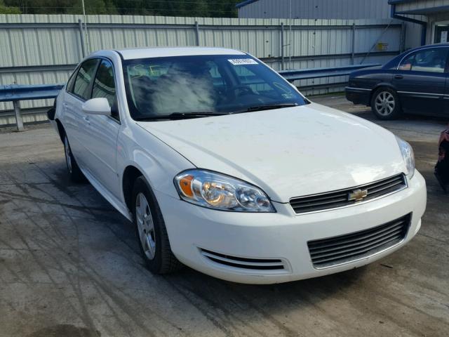 2G1WB57K291211283 - 2009 CHEVROLET IMPALA LS WHITE photo 1