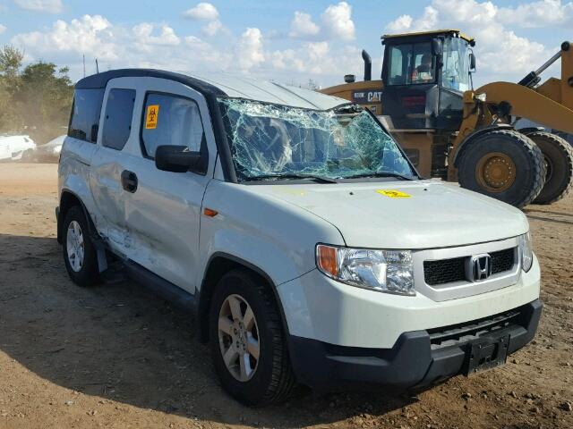 5J6YH1H78AL003970 - 2010 HONDA ELEMENT EX WHITE photo 1