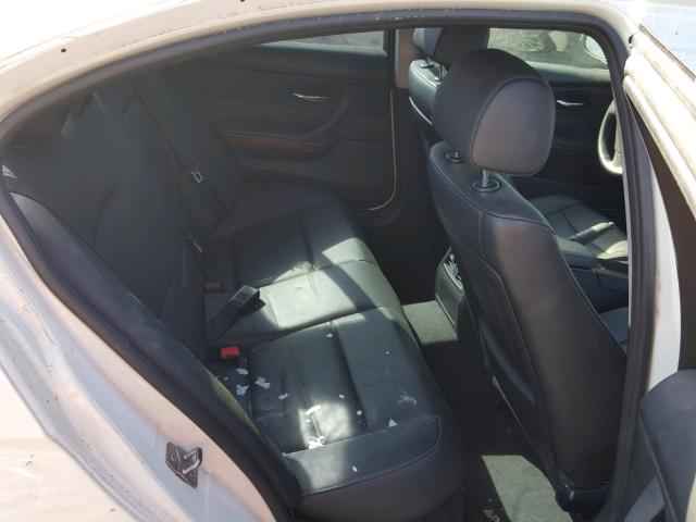 WBAPH5G52BNM83628 - 2011 BMW 328I WHITE photo 6