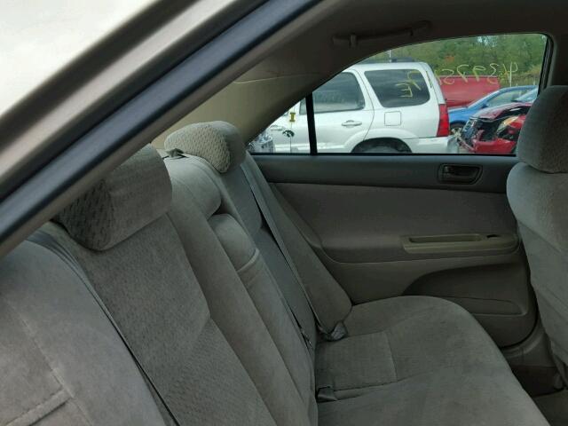 4T1BE32K73U645134 - 2003 TOYOTA CAMRY LE 金色 照片 6