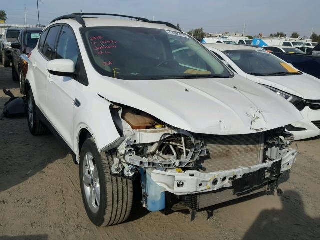 1FMCU0GX9EUB99839 - 2014 FORD ESCAPE SE WHITE photo 1