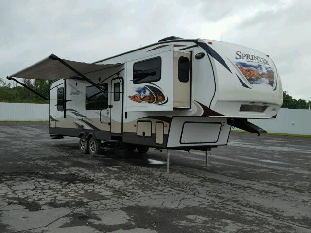 4YDF33328E1530103 - 2014 KEYSTONE SPRINTER TWO TONE photo 1