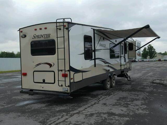 4YDF33328E1530103 - 2014 KEYSTONE SPRINTER TWO TONE photo 4