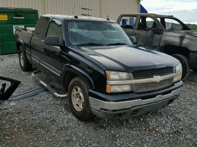 2GCEC19T041114297 - 2004 CHEVROLET SILVERADO BLACK photo 1