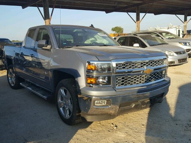 1GCRCREC6FZ243774 - 2015 CHEVROLET SILVERADO GRAY photo 1