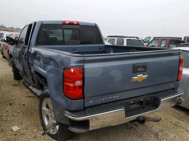 1GCRCREC6FZ243774 - 2015 CHEVROLET SILVERADO GRAY photo 3