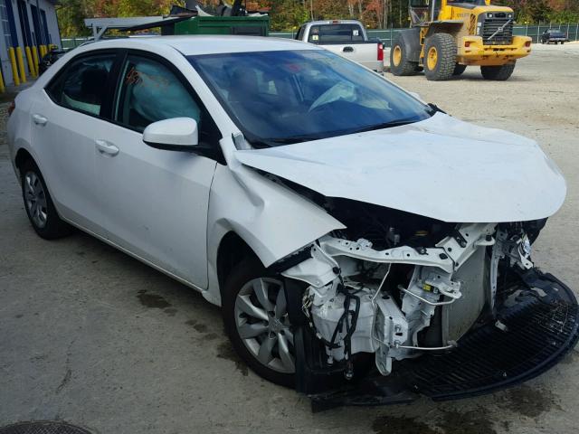 2T1BURHE7GC508743 - 2016 TOYOTA COROLLA L WHITE photo 1