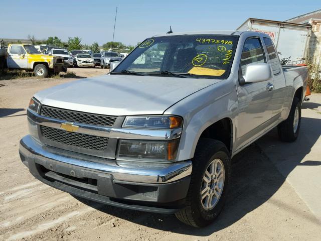 1GCKTCD91A8145951 - 2010 CHEVROLET COLORADO L SILVER photo 2