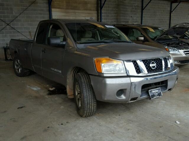 1N6AA06E58N304439 - 2008 NISSAN TITAN XE GOLD photo 1