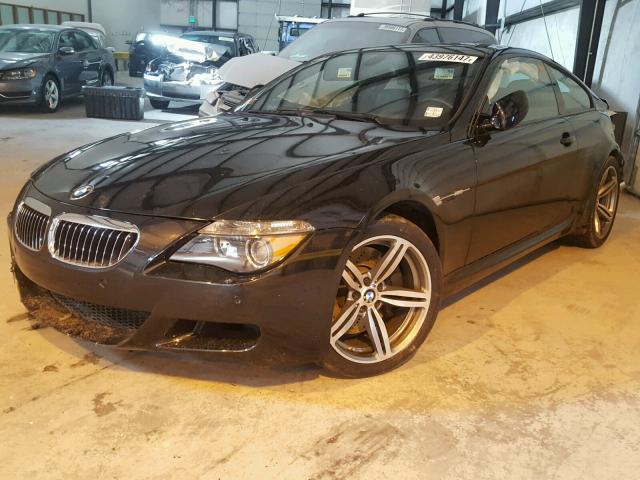 WBSEH93587B798538 - 2007 BMW M6 BLACK photo 2
