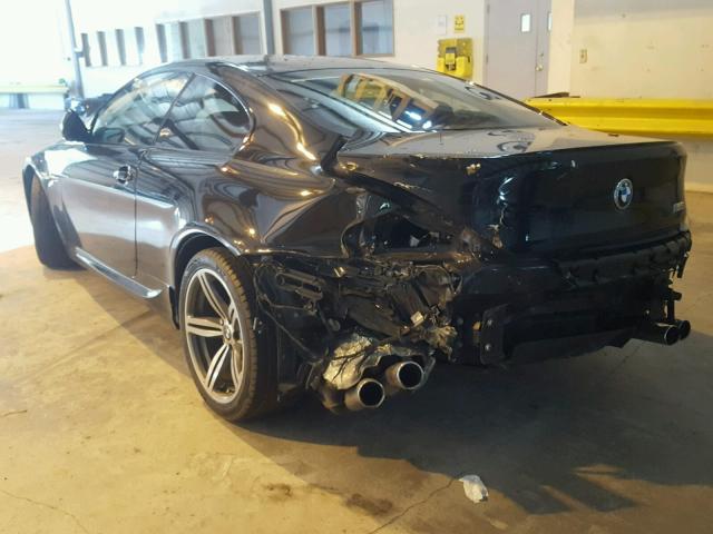 WBSEH93587B798538 - 2007 BMW M6 BLACK photo 3
