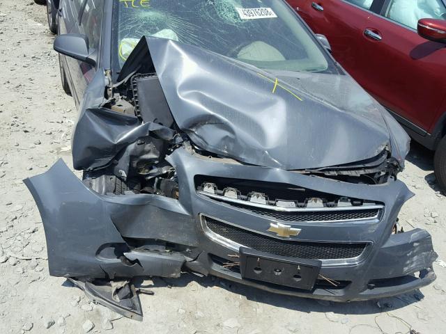 1G1ZH57B594261840 - 2009 CHEVROLET MALIBU 1LT ნაცრისფერი ფოტო 7