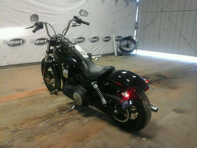 1HD1GXM12GC326837 - 2016 HARLEY-DAVIDSON FXDB DYNA BLACK photo 3