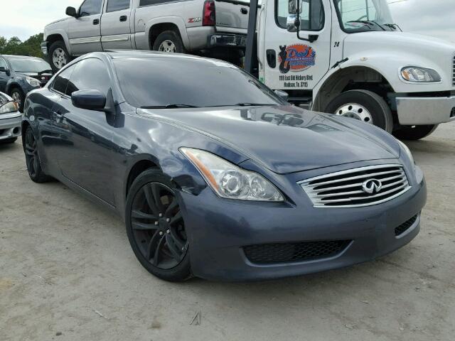 JNKCV64E48M121026 - 2008 INFINITI G37 BASE BLUE photo 1