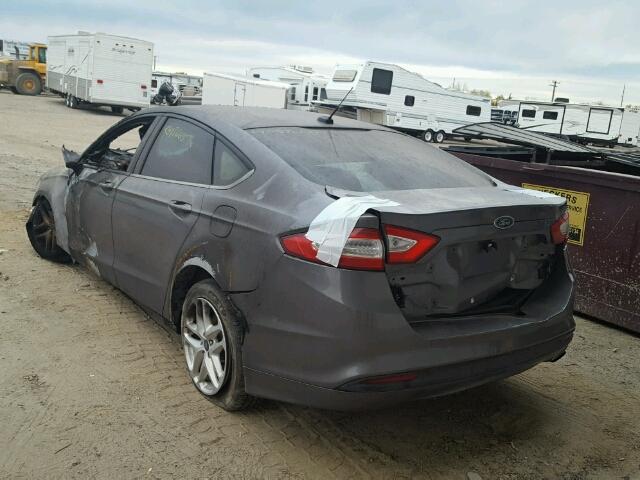 3FA6P0HR6DR252016 - 2013 FORD FUSION BURN photo 3