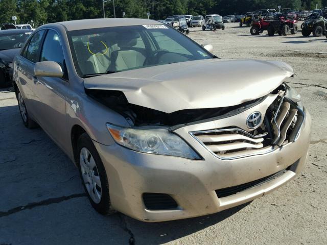 4T4BF3EKXBR154098 - 2011 TOYOTA CAMRY BASE BEIGE photo 1